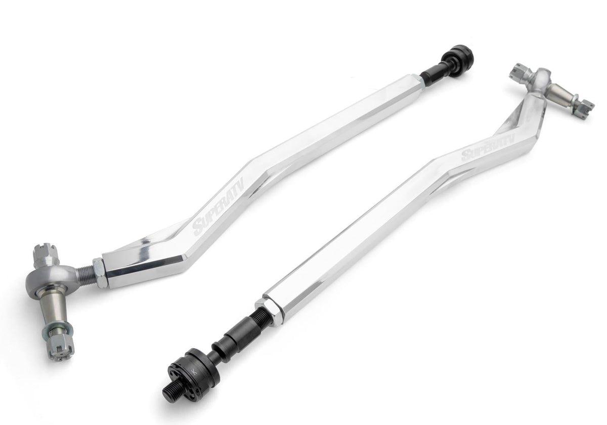 SuperATV RackBoss 2.0 Billet Tie Rod Kit for Polaris RZR Pro S