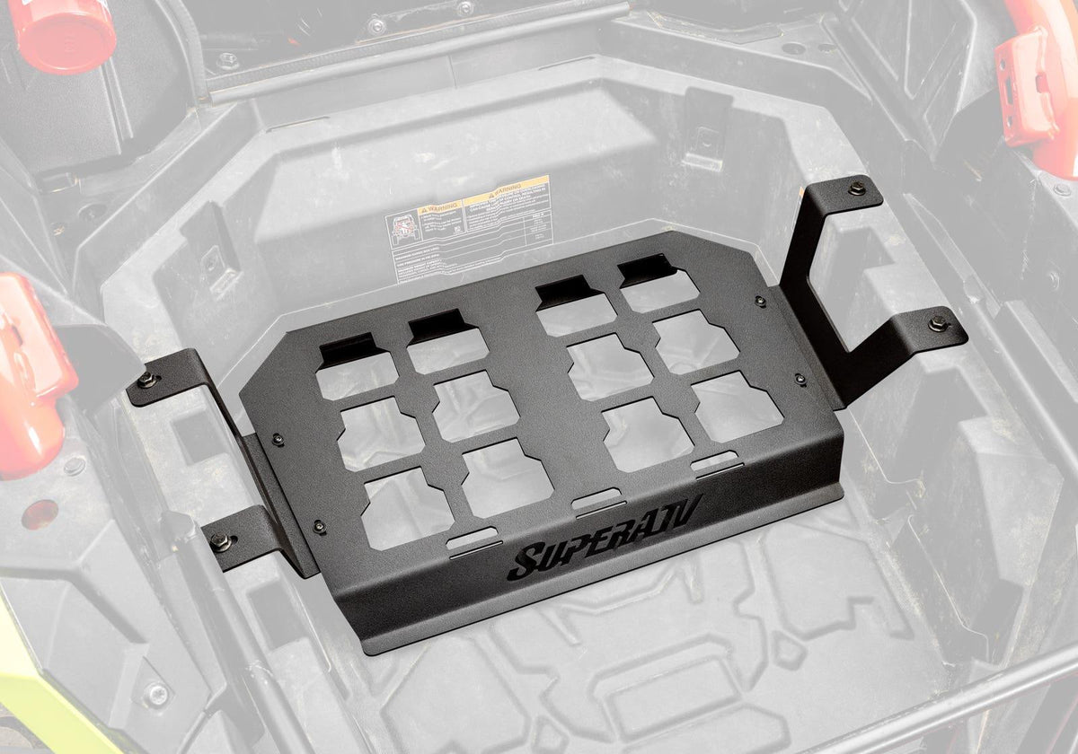 SuperATV Milwaukee Compatible Bed Mount for Polaris RZR Pro R