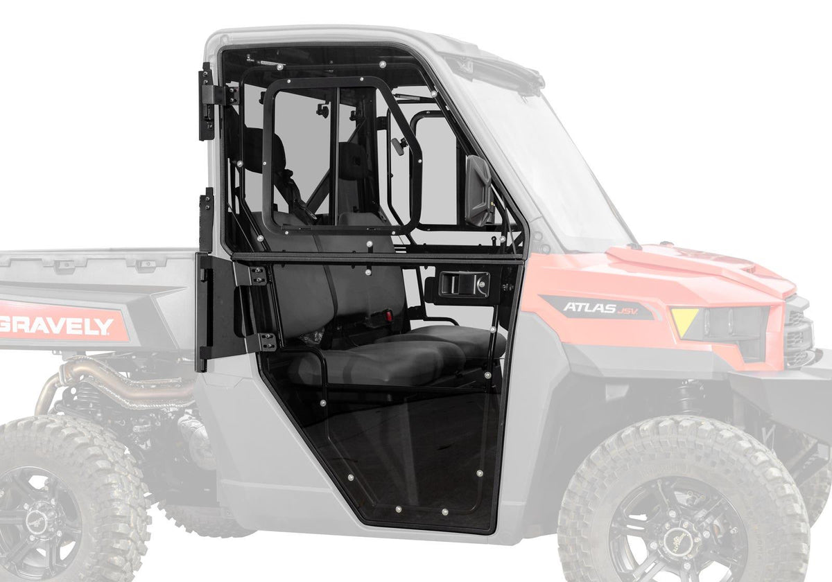 SuperATV JSV 3400 Convertible Cab Enclosure Doors for Gravely Atlas