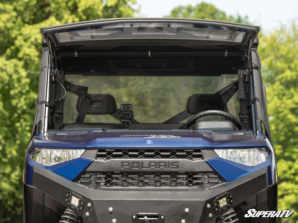 SuperATV Polaris Ranger XP Kinetic MaxDrive Power Flip Windshield - image 4