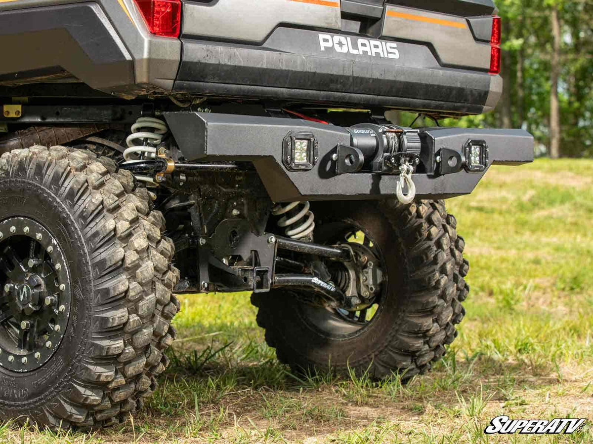 SuperATV Rear Winch Ready Bumper - Back Country for Polaris Ranger - image 3