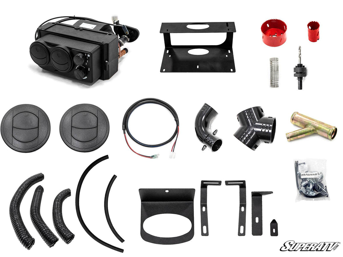 SuperATV Cab Heater - Front and Rear - Crew for Polaris Ranger XP 1000 - image 12