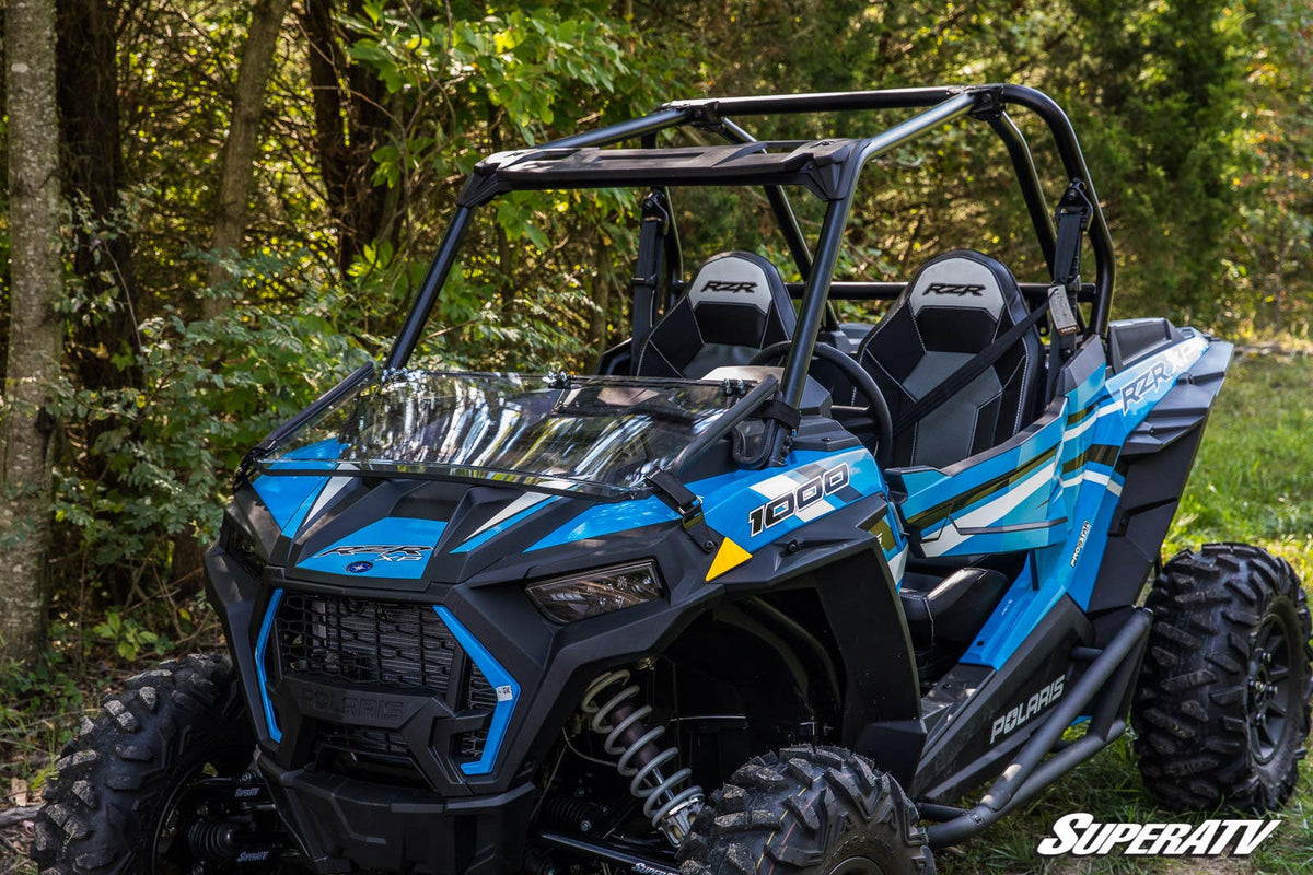 SuperATV Flip Down Windshield for Polaris RZR XP 1000 - image 9