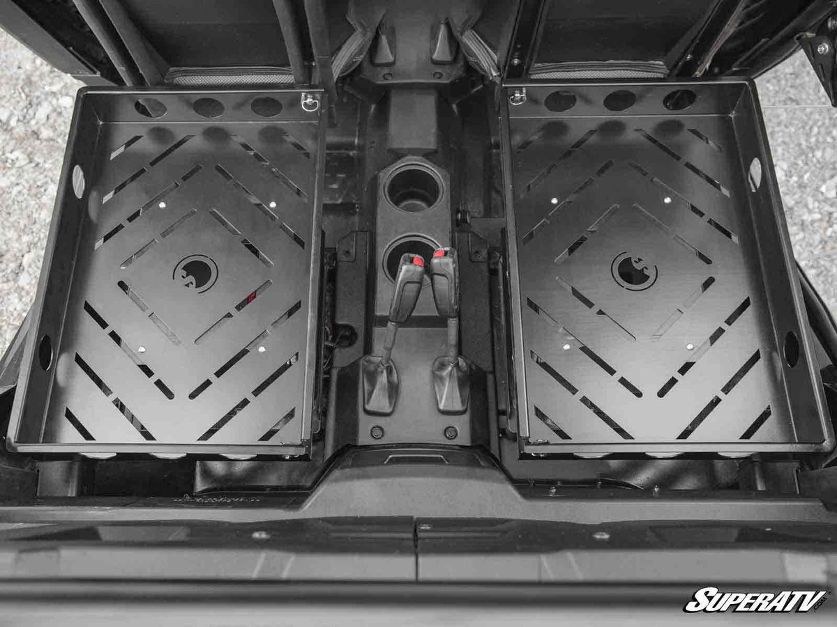SuperATV Rear Seat Cargo Rack for Polaris RZR XP 4 Turbo S - image 5