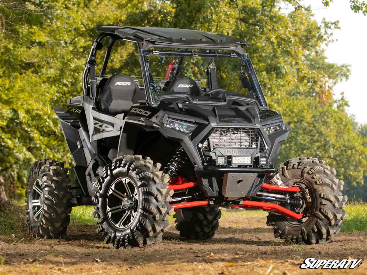 SuperATV MaxDrive Power Flip Windshield for Polaris RZR XP Turbo - image 2