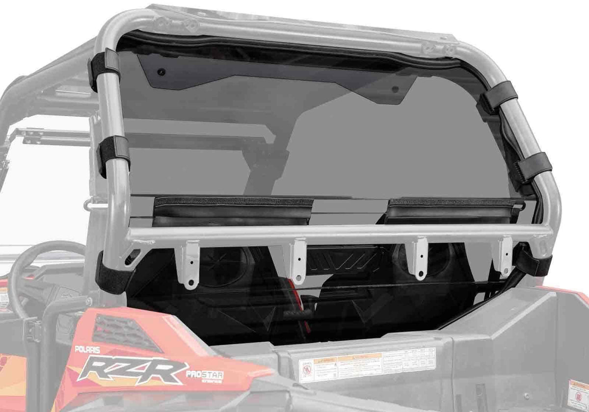 SuperATV Rear Vented Windshield for Polaris RZR 900