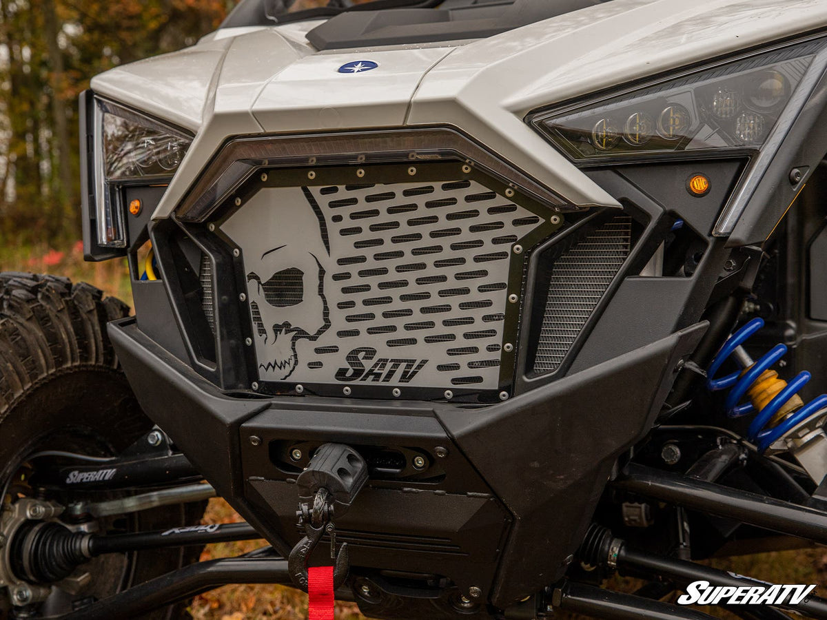 SuperATV Skull Style Grille Insert for Polaris RZR Pro R - image 3