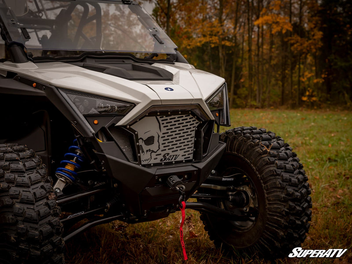 SuperATV Skull Style Grille Insert for Polaris RZR Pro R - image 2