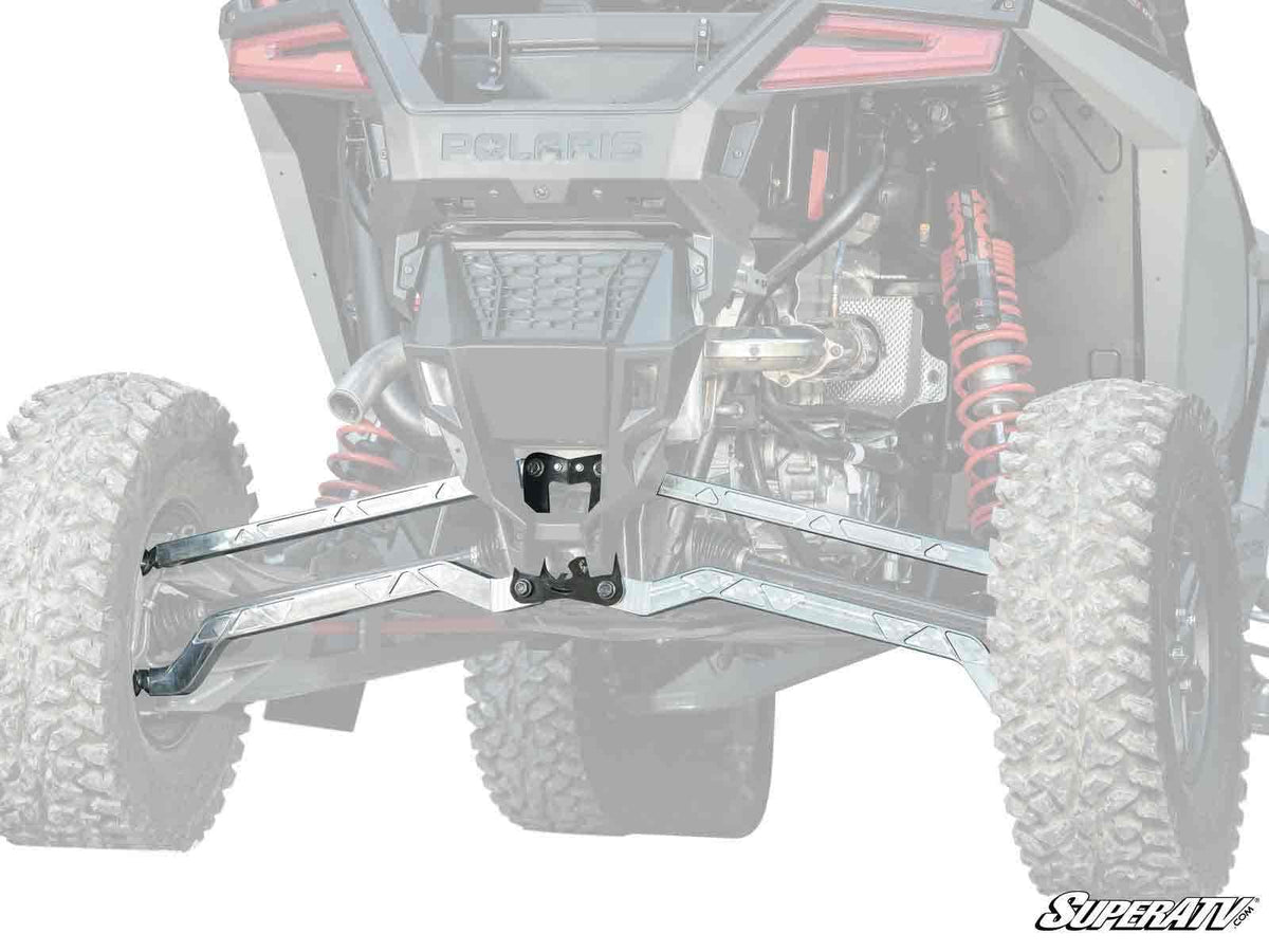 SuperATV High-Clearance Billet Radius Arms for Polaris RZR Turbo R - image 2