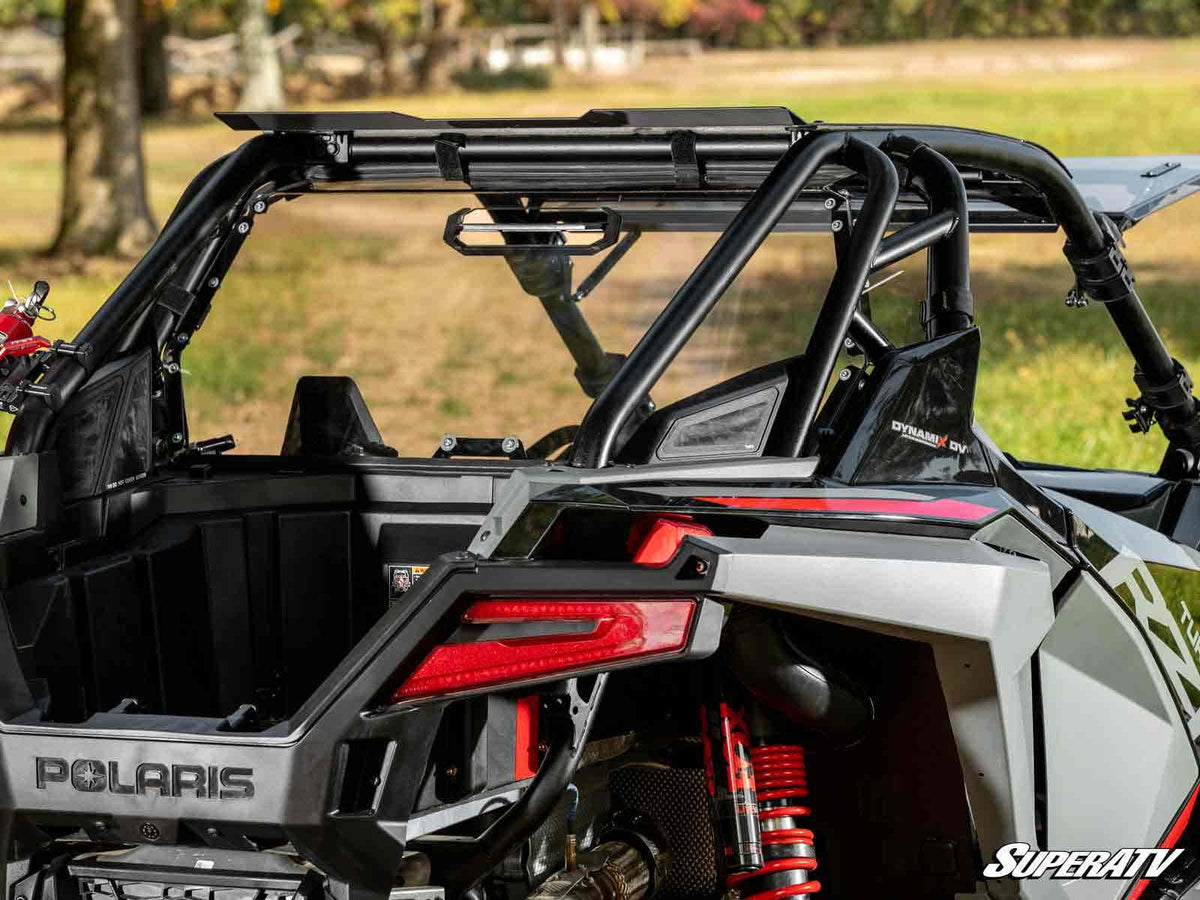 SuperATV Rear Vented Windshield for Polaris RZR Turbo R - image 10