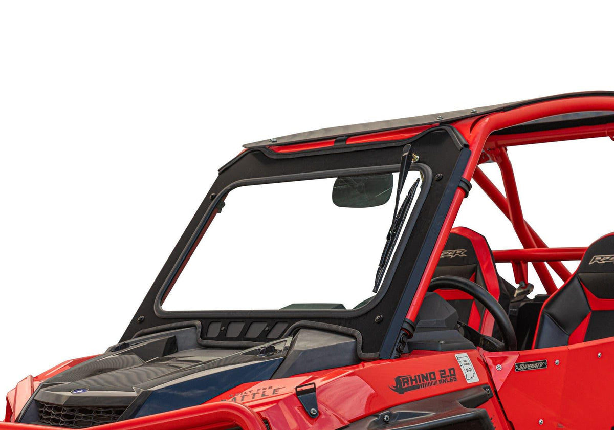 SuperATV Glass Windshield for Polaris RZR XP Turbo S