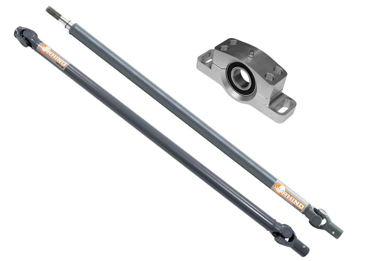 SuperATV RZR 4 900 Front and Rear U Series Prop Shaft with Billet Bearing Carrier