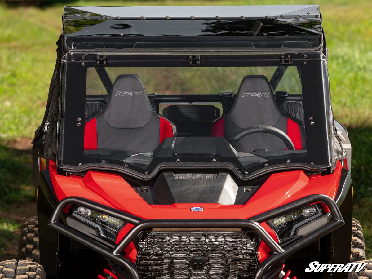 SuperATV MaxDrive Power Flip Windshield for Polaris RZR XP - image 4