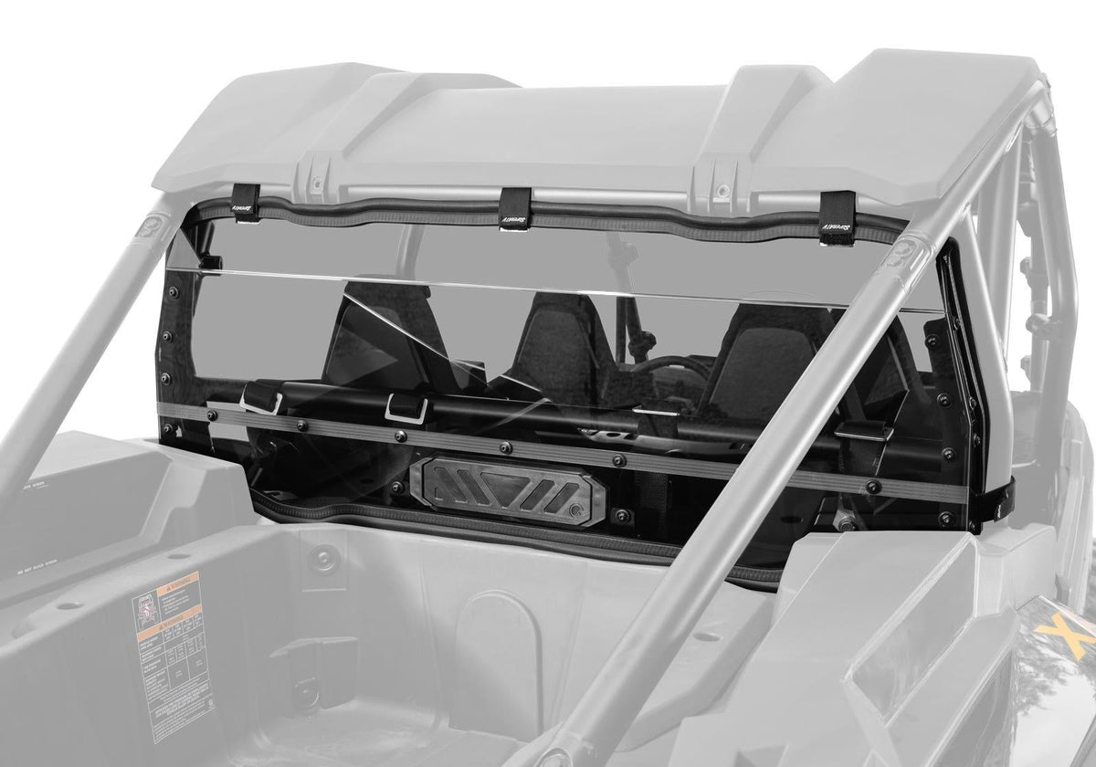 SuperATV Rear Vented Windshield for Polaris RZR XP 1000 - image 13