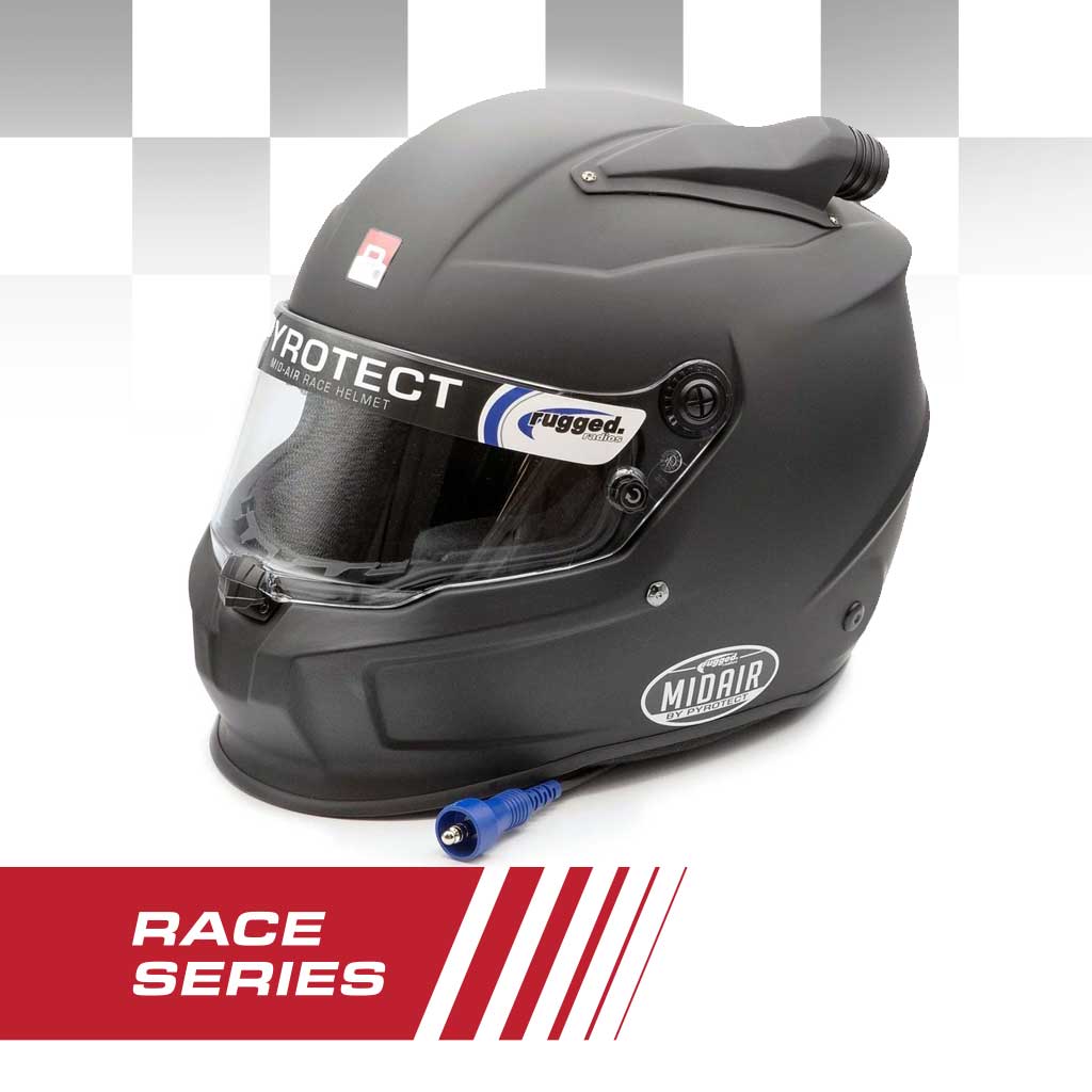 SA2025 MIDAIR RACE Helmet Wired OFFROAD β Small