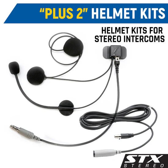 Rear Seat Expansion Kit with Helmet Kits or Headsets - Rad UTV Parts