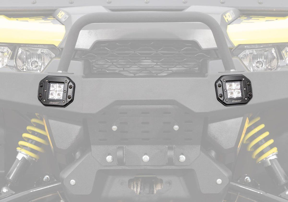 SuperATV 3in. LED Recessed Cube Lights