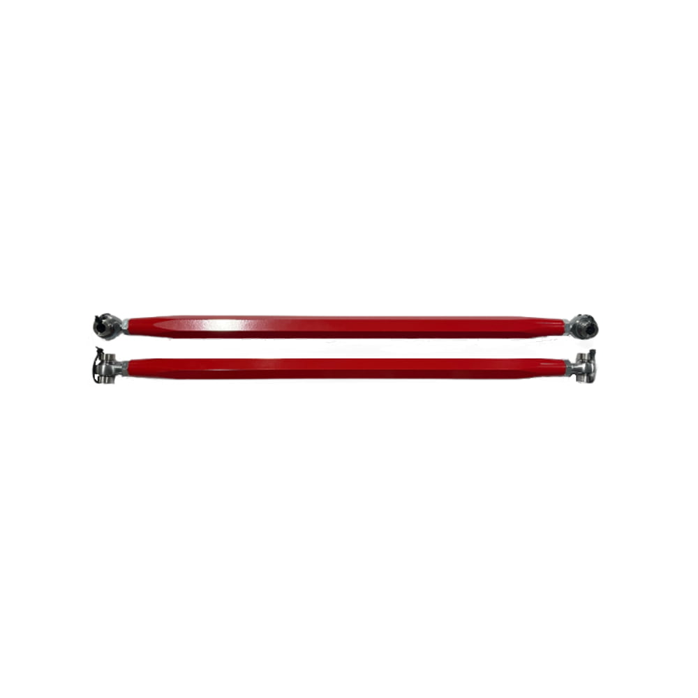 Polaris Pro R / Turbo R High Clearance Radius Rods — Polaris Pro R / Turbo R High Clearance Radius Rods by AJK Offroad Red Upper Rods