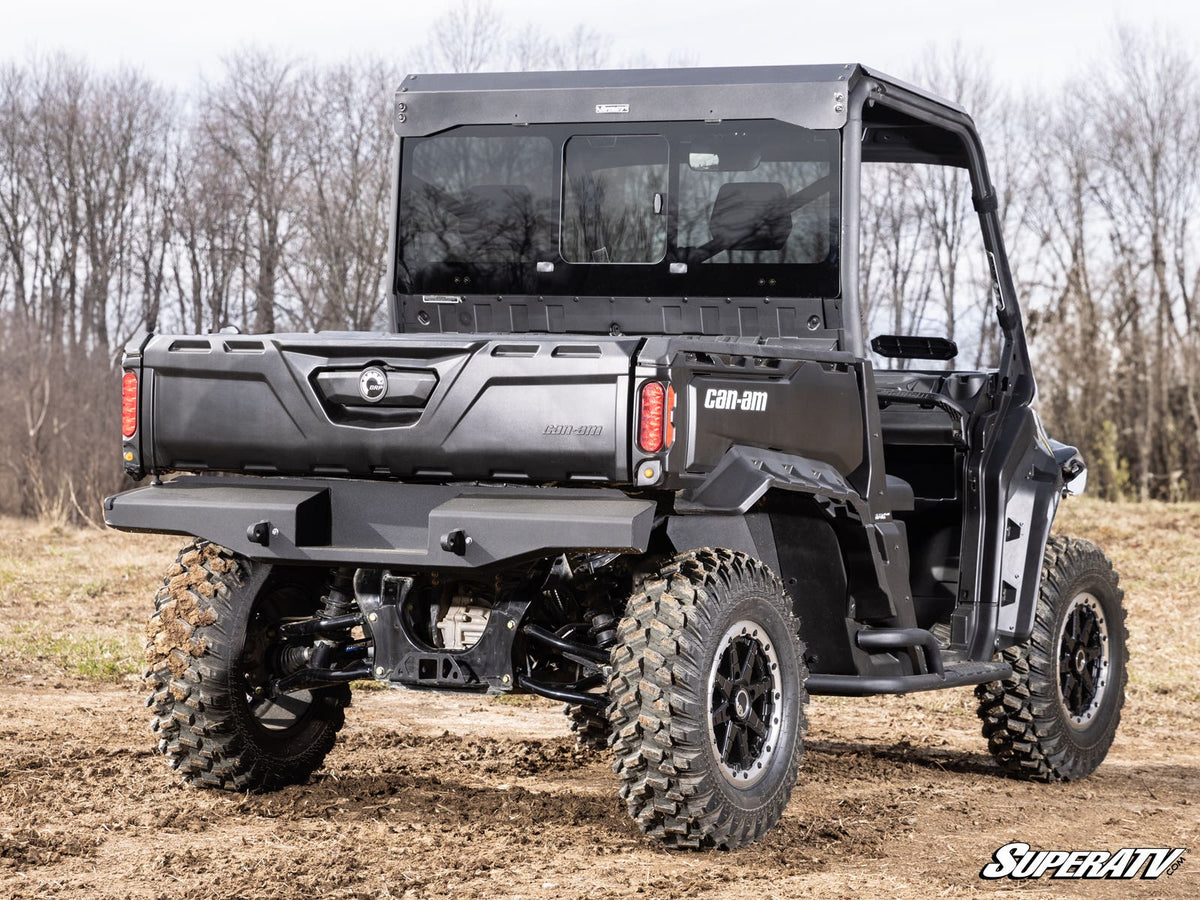 SuperATV HD9 Glass Sliding Rear Windshield for Can-Am Defender - image 2