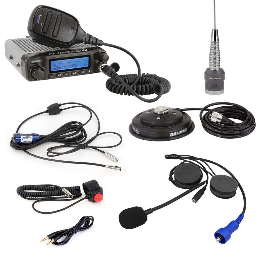 Single Seat Kit with Digital Radio – Helmet Kit