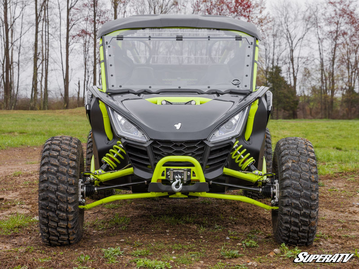 SuperATV Scratch-Resistant Flip Windshield for Segway Villain - image 4