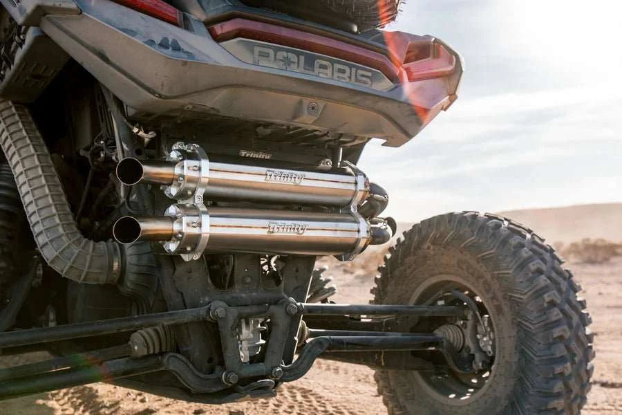Trinity Racing RZR XP 1000 DUAL SLIP - ON Stage 5 Exhaust 2015 - 2023 Models - Rad UTV Parts