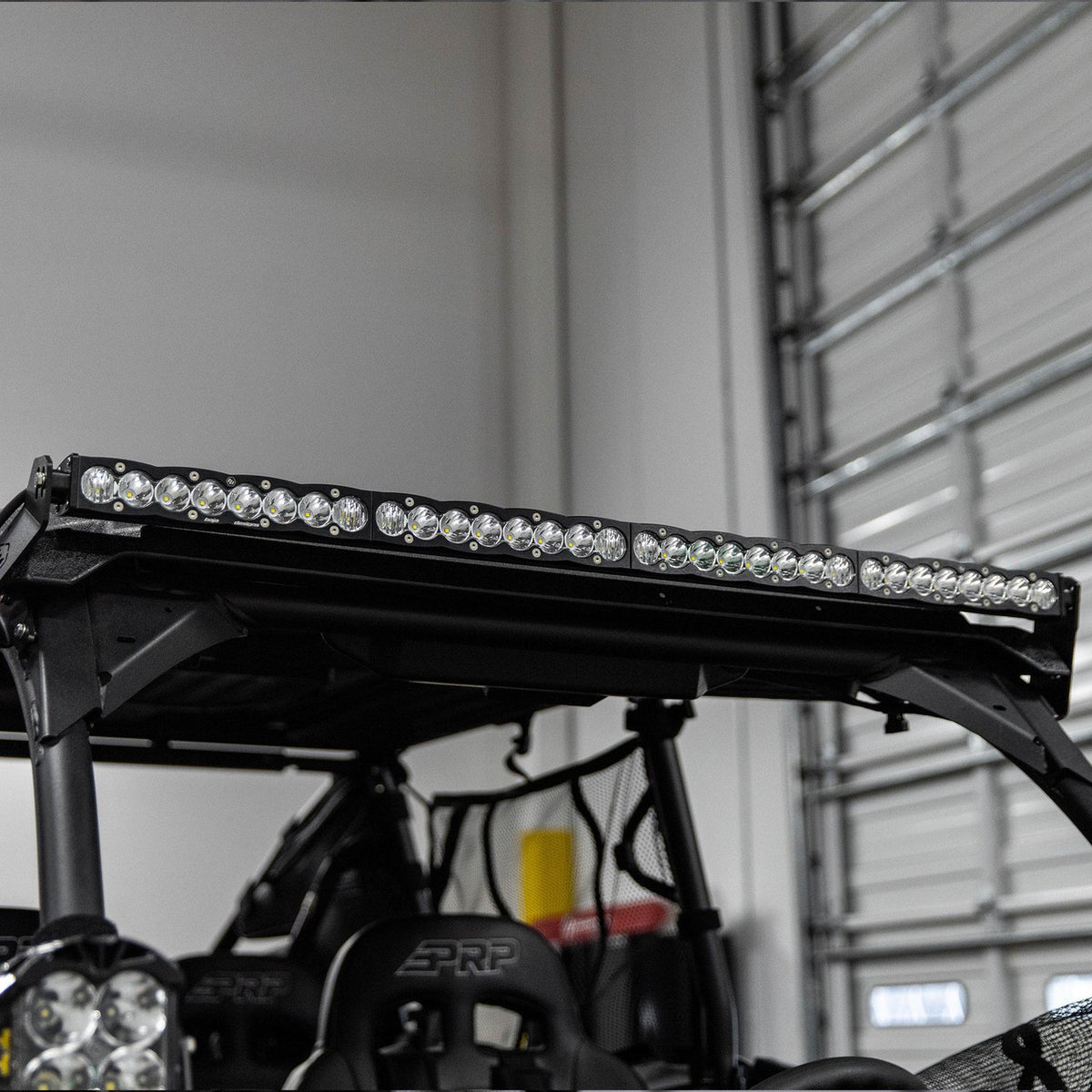 Baja Designs S8 40-inch roof light kit installed on Kawasaki KRX 1000