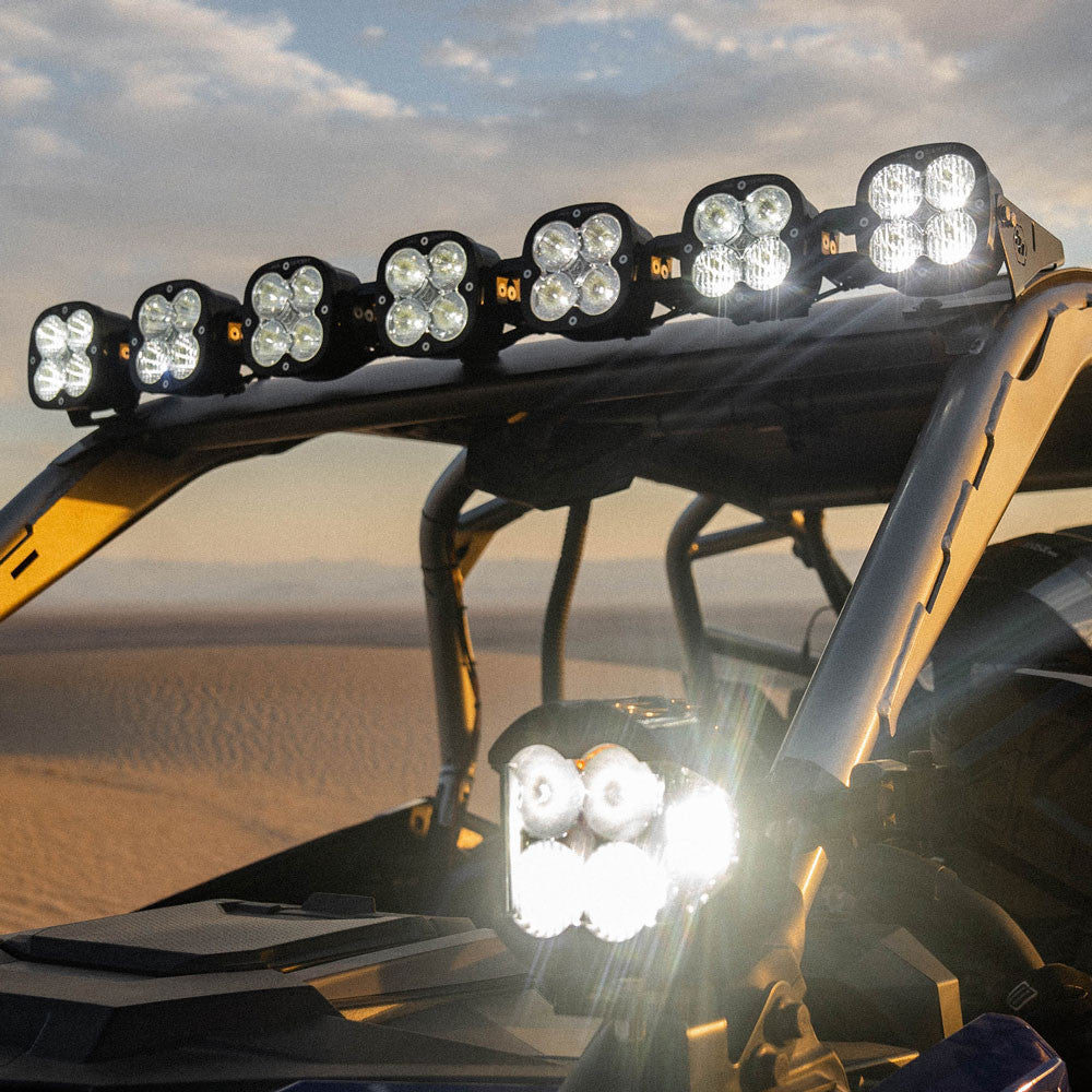 Baja Designs 7 XL Linkable roof light kit for Polaris RZR Pro R