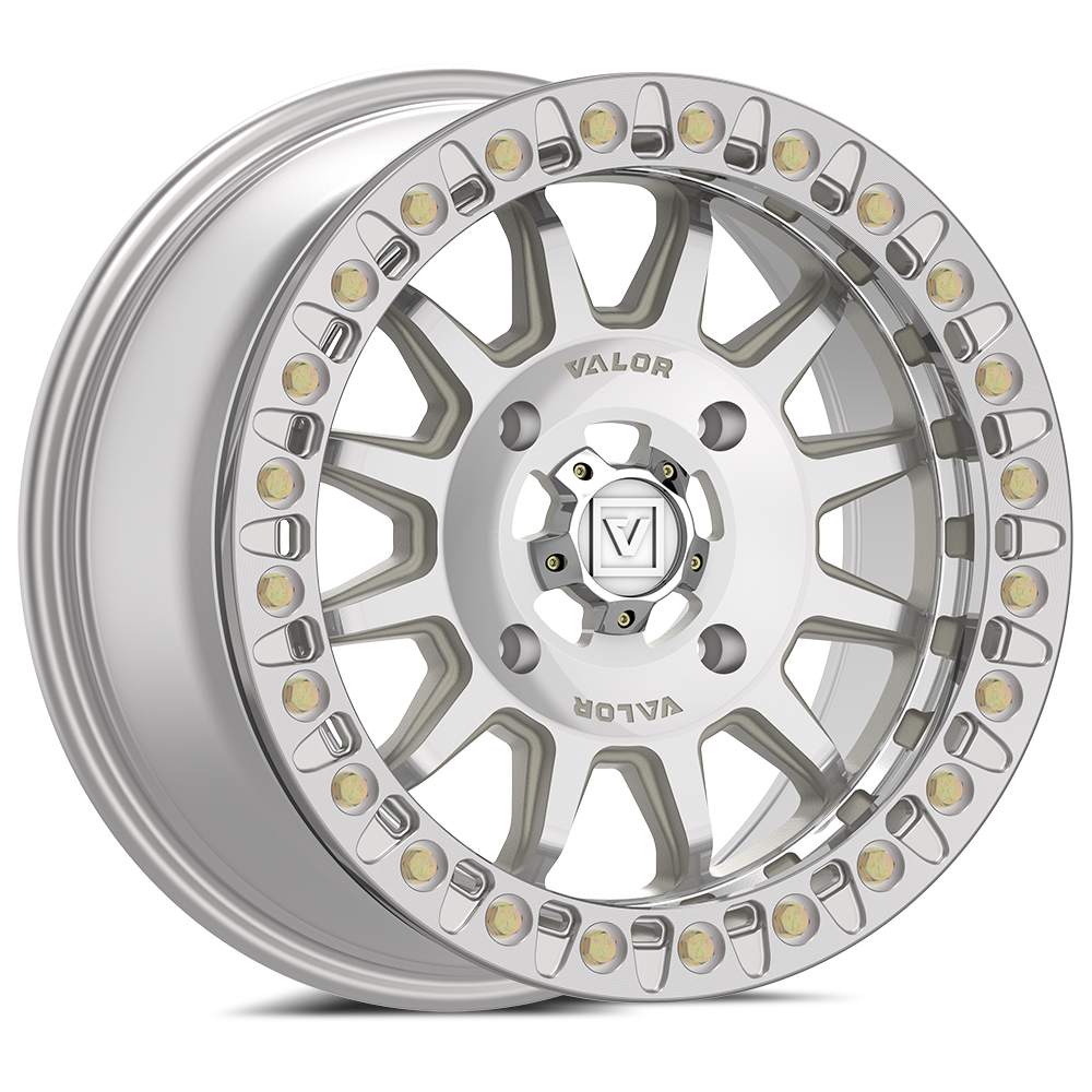 V09 Raw Machined UTV Beadlock - Valor Offroad