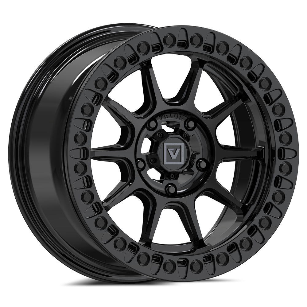 Valor Offroad V18 Beadlock wheel, Gloss Black, 15x7, 5x114.3