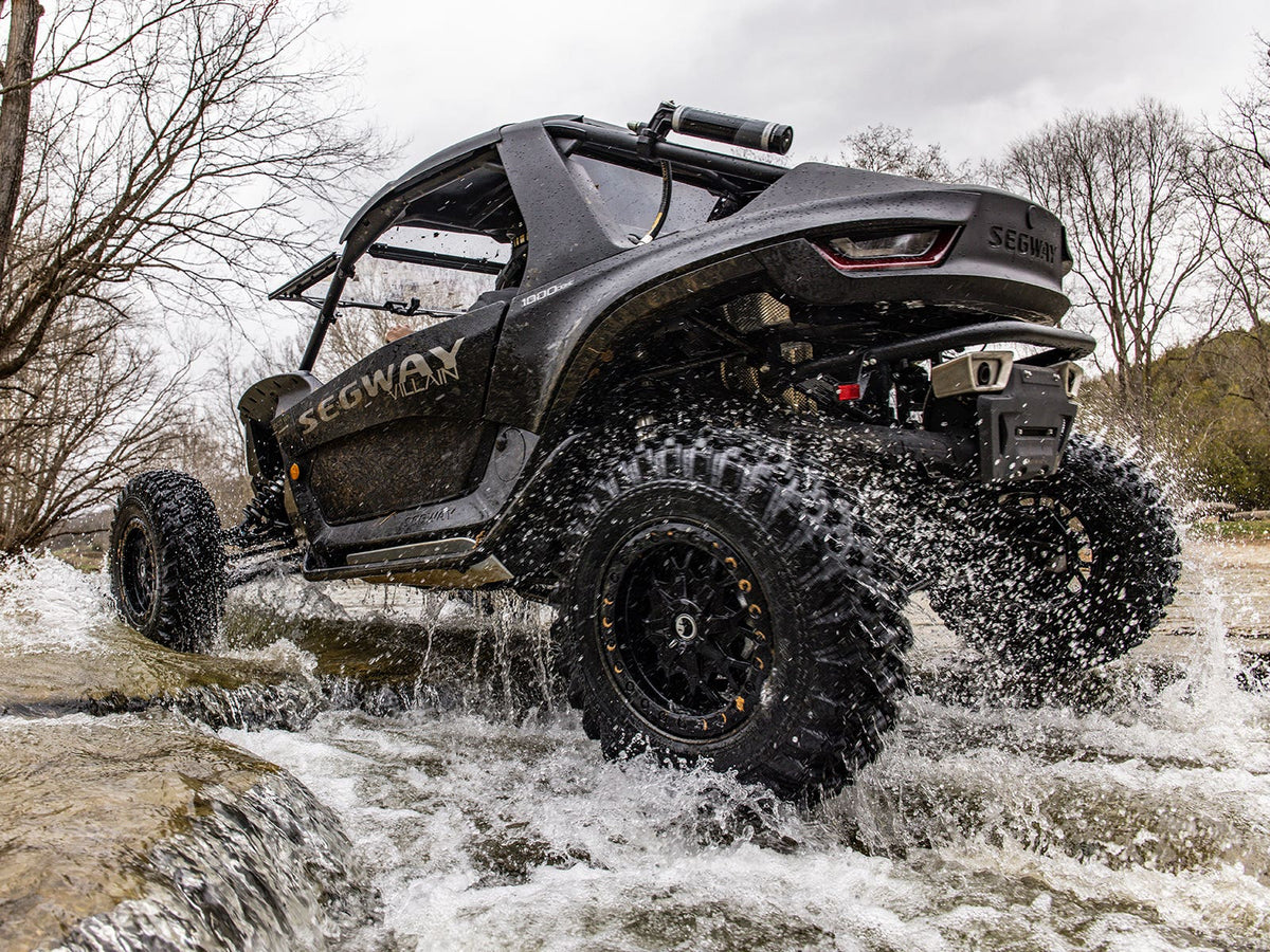 Standard XT Warrior Tires 30x10x15 on 15x10 Assault Industries Hellfire Matte Titanium Wheels 4/136 Pattern - image 2