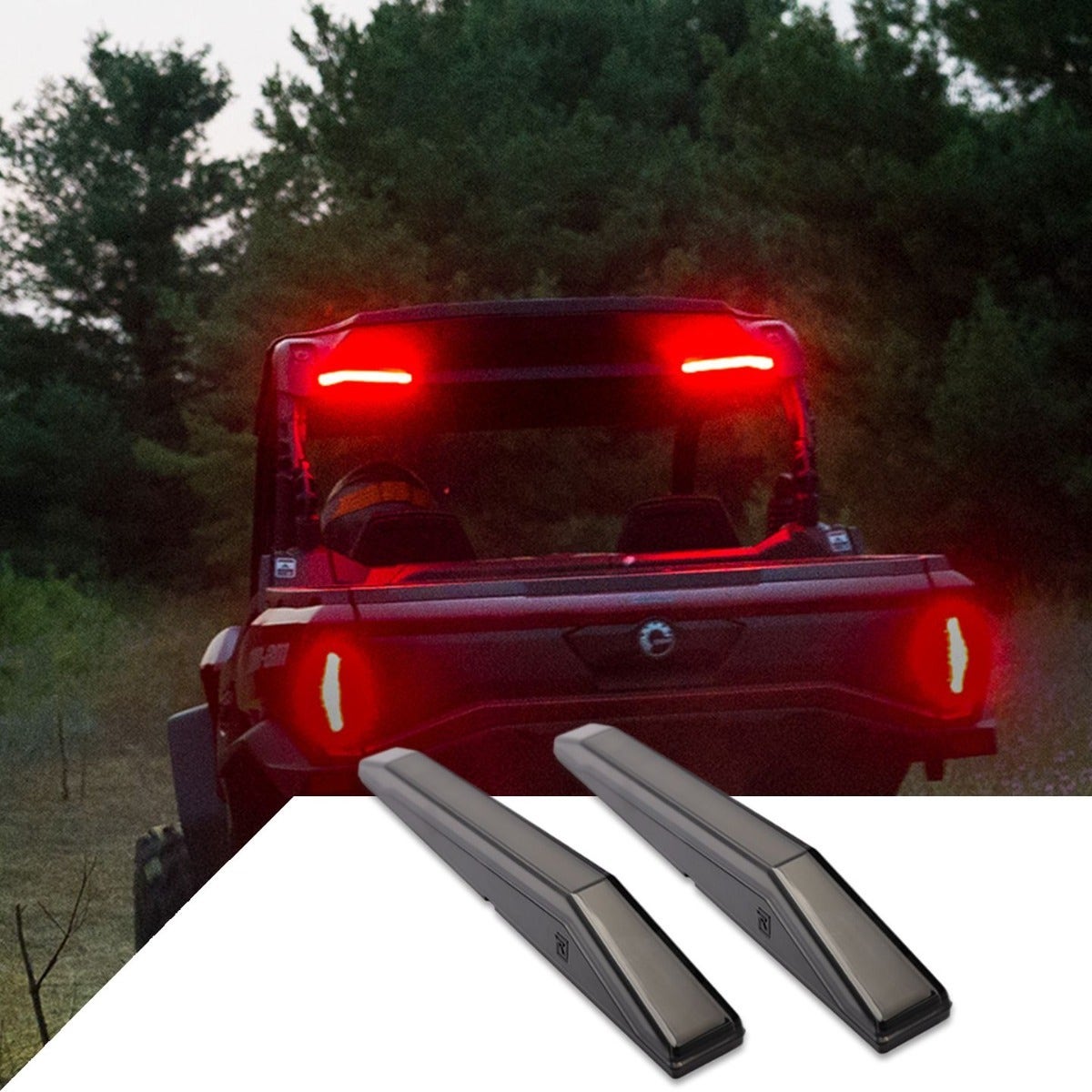 Can-Am Commander Apex Lights (Red)