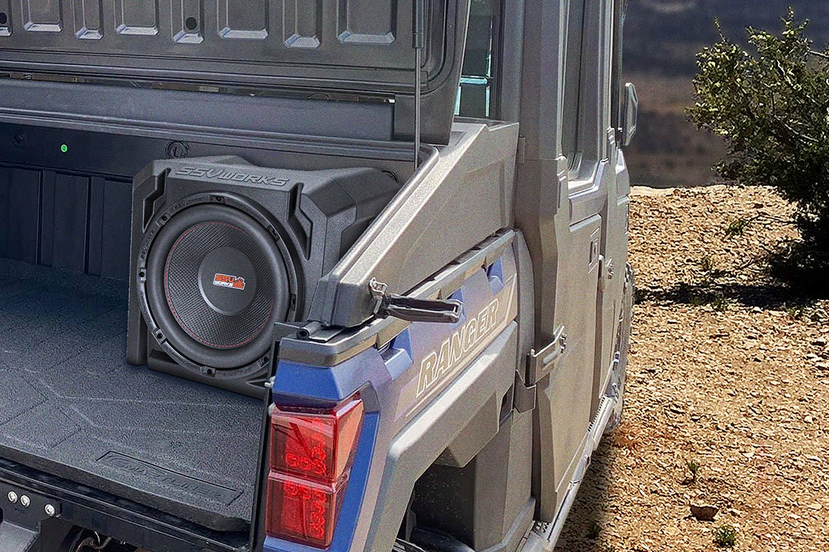 WP Series - 10" Universal Powered Subwoofer - Rad UTV Parts