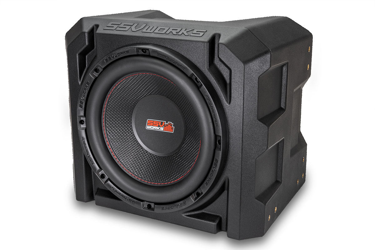 WP Series - 10" Universal Powered Subwoofer - Rad UTV Parts