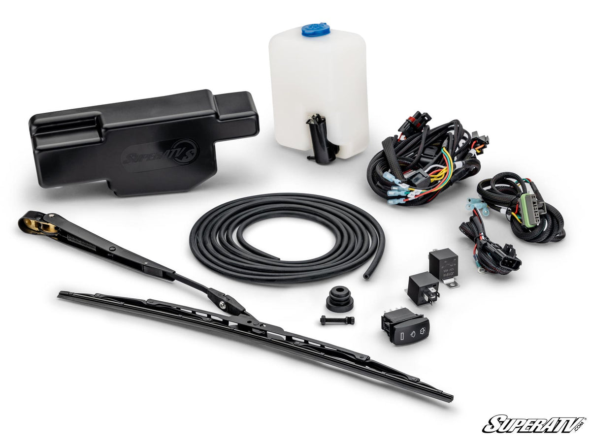 Electric UTV Windshield Wiper Kit for SuperATV MaxDrive Power Flip Glass Windshields - image 14