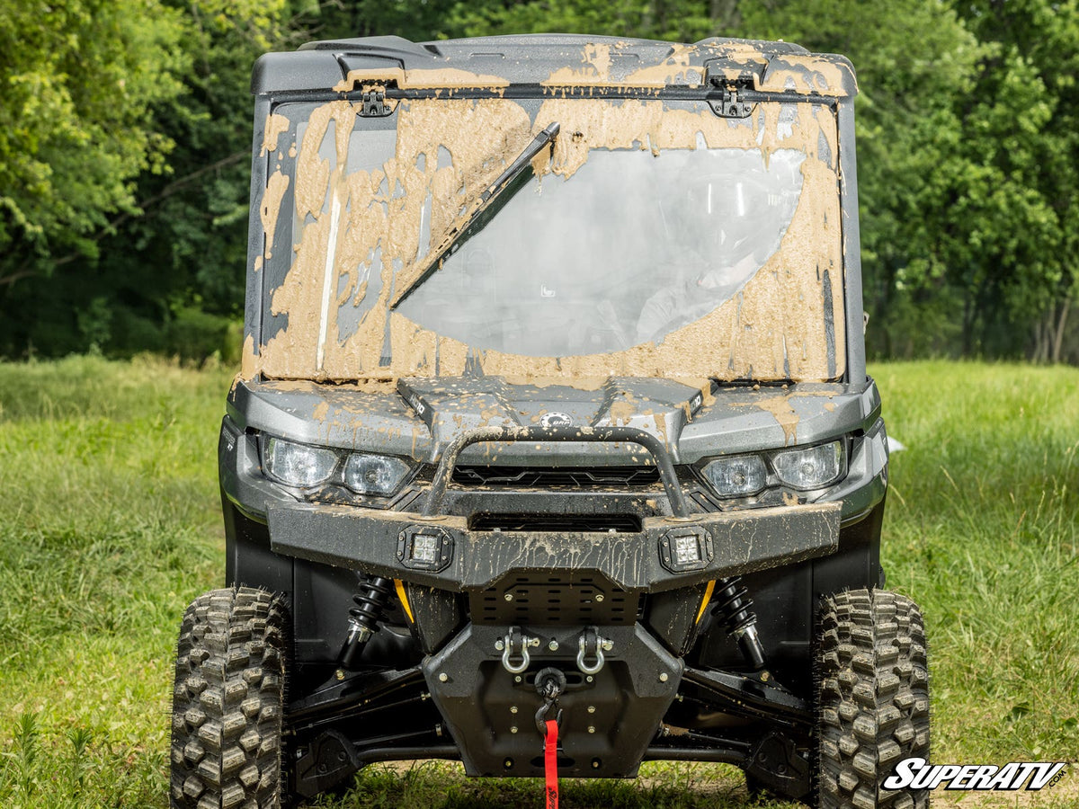 Electric UTV Windshield Wiper Kit for SuperATV MaxDrive Power Flip Glass Windshields - image 2