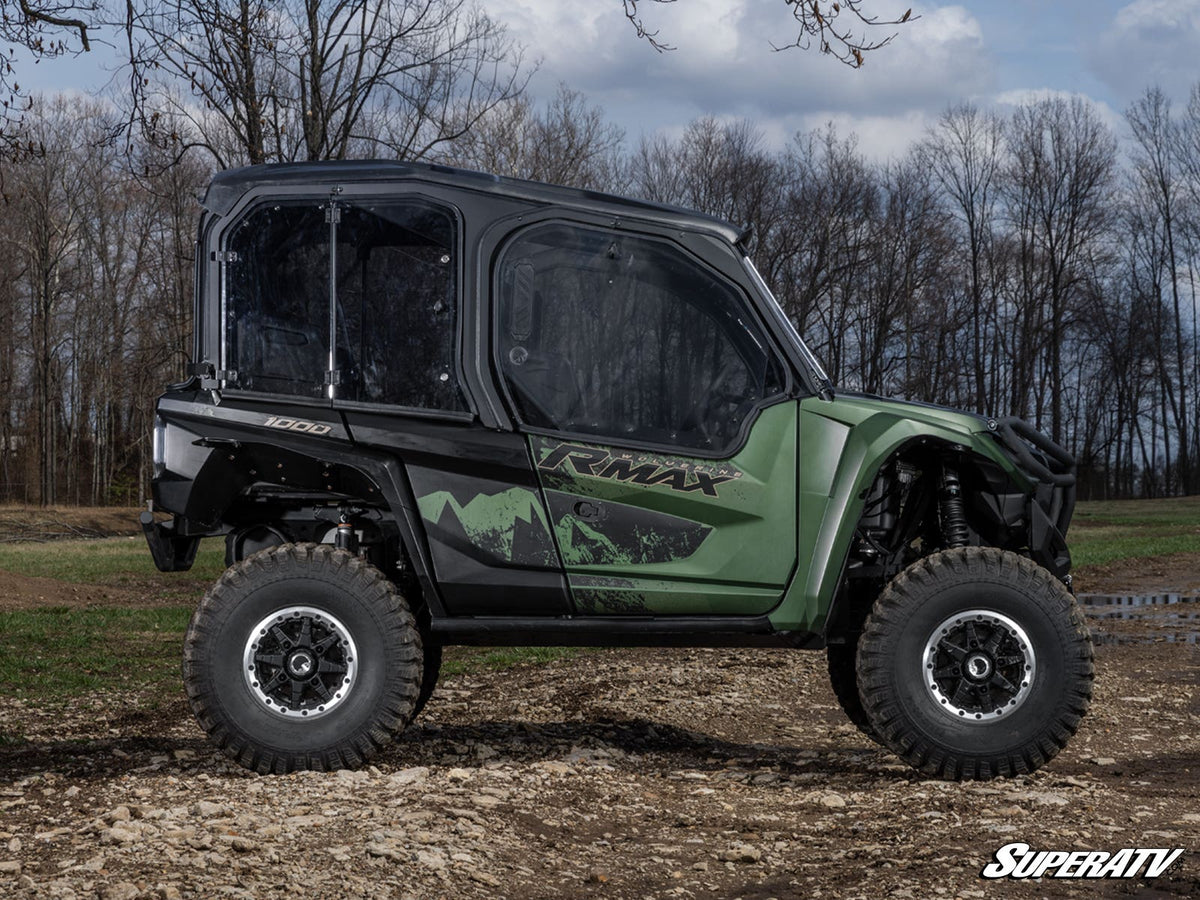 SuperATV Hard Cab Enclosure Upper Doors for Yamaha Wolverine RMAX 4 1000 - image 17