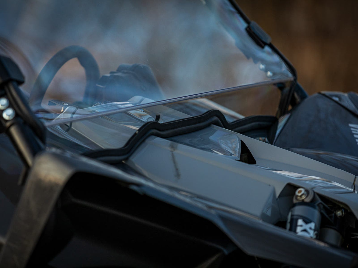 SuperATV Scratch-Resistant Full Windshield for Yamaha YXZ - image 6