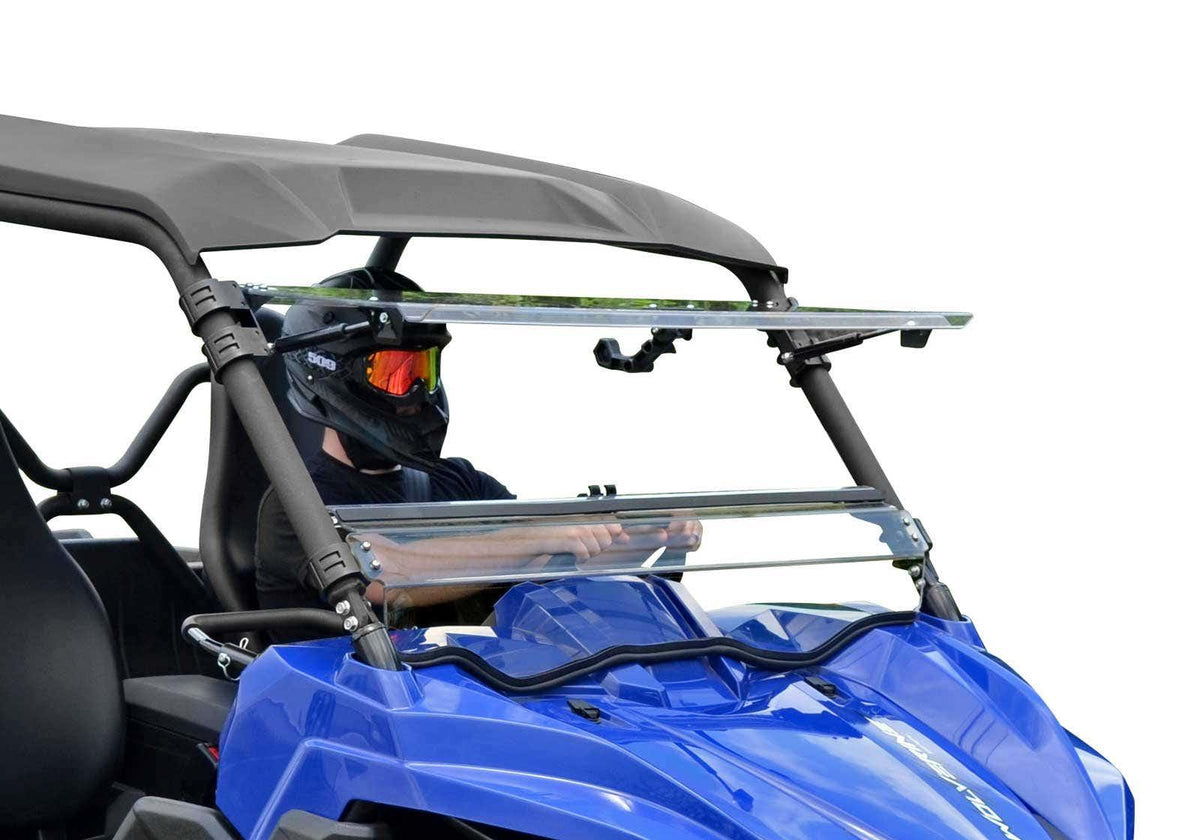 SuperATV Flip Windshield for Yamaha Wolverine