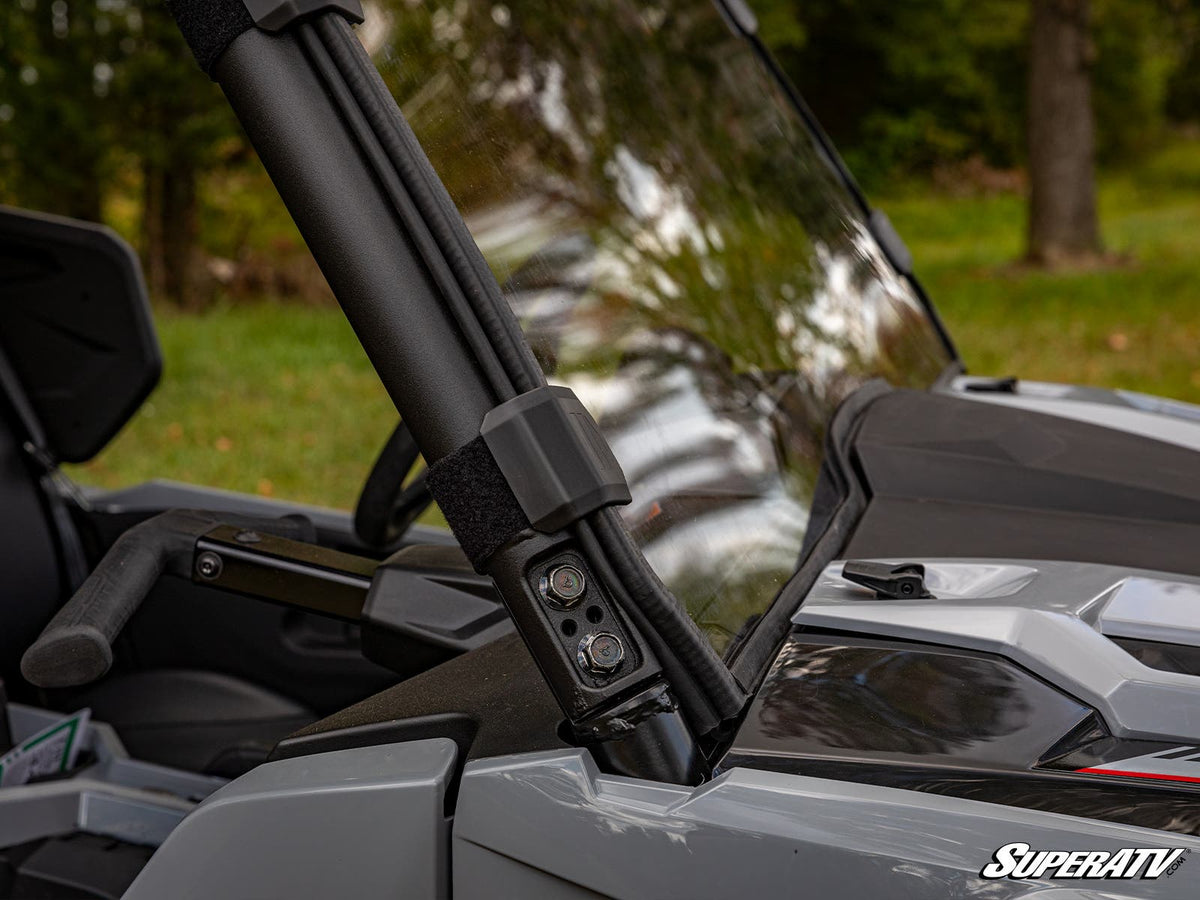 SuperATV Scratch Resistant Full Windshield for Yamaha Wolverine RMAX 1000 - image 3