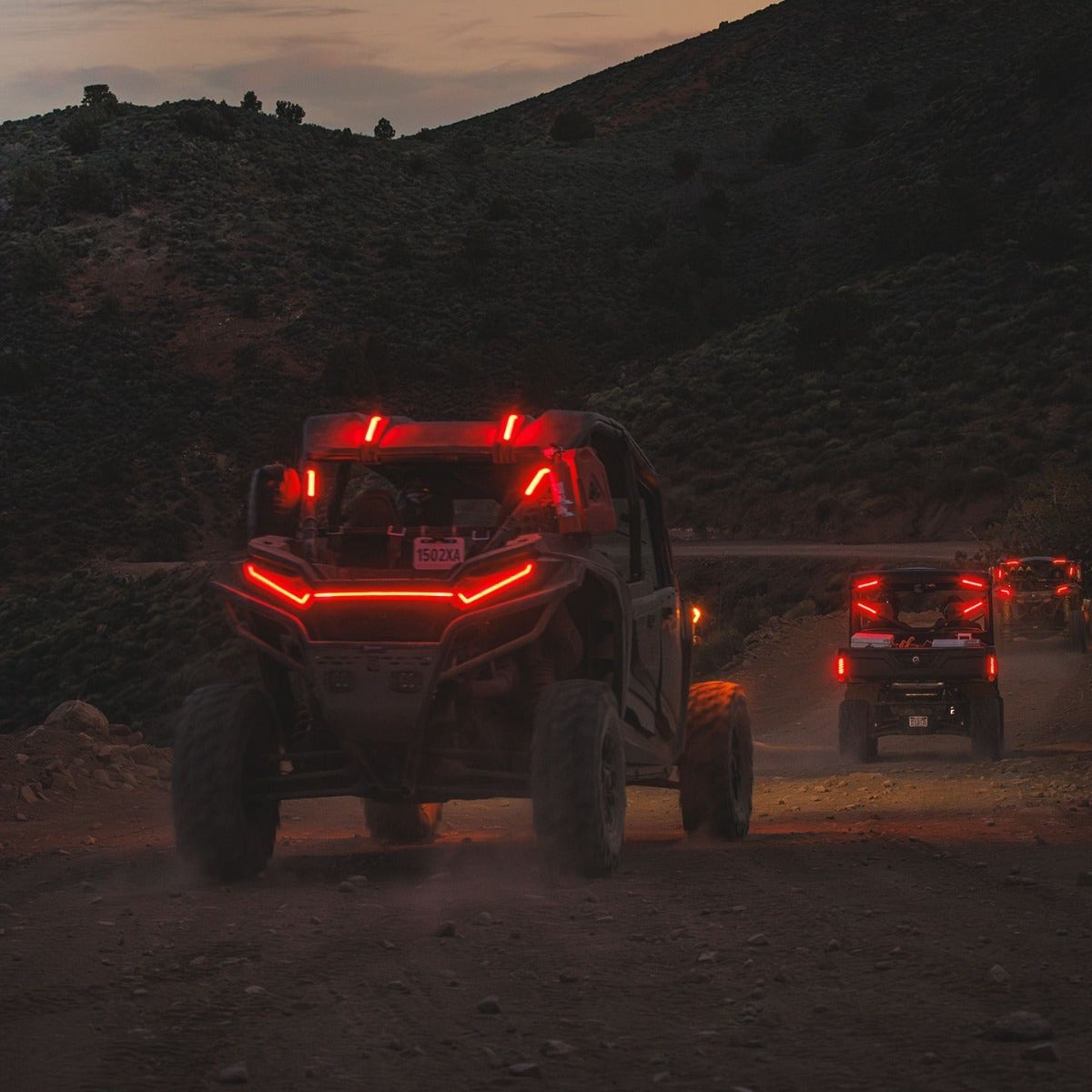 Apex Lights Red - Can-Am Maverick X3/R, Commander