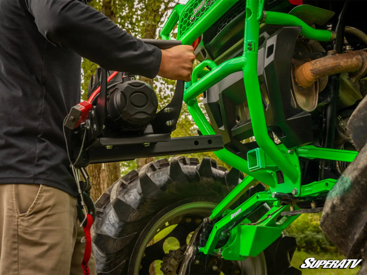 12,000 lb. Winch Receiver Mount | SuperATV - Rad UTV Parts