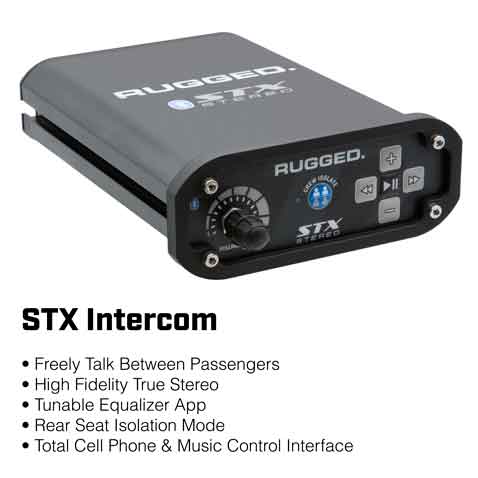 2 Person - STX STEREO Complete Communication Intercom System - with STX STEREO Helmet Kits - Rad Parts