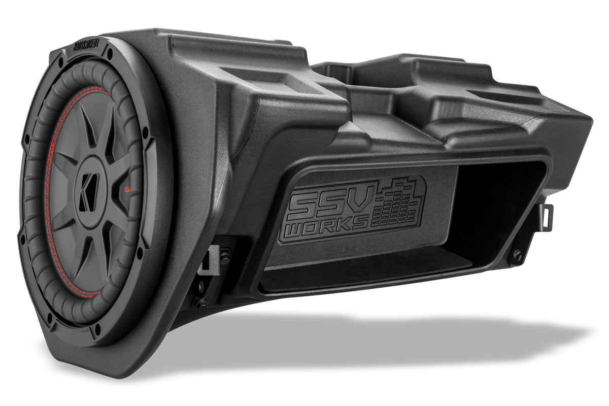 2014-2018 Polaris RZR Kicker 10in Subwoofer Plug-&-Play Kit for Ride Command - Rad Parts