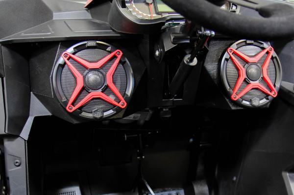 2018+ Polaris RZR RS1 Front Speaker Pods with 6.5" Speakers - Rad Parts