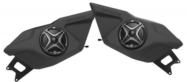 2020-2022 Polaris RZR Pro Front-Door Speaker-Pods for Ride Command - Rad Parts