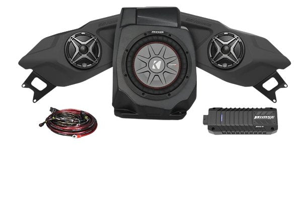2020-2022 Polaris RZR Pro SSV 3-Speaker Plug-&-Play System for Ride Command - Rad Parts