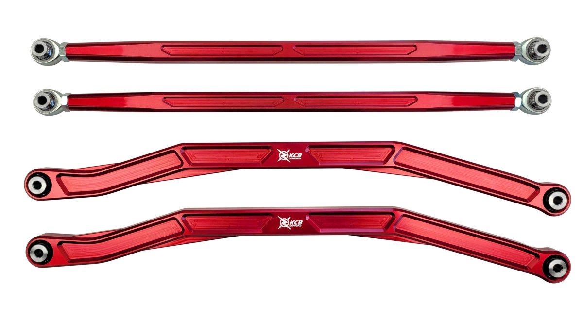4-Pack Polaris RZR 72" High Clearance Radius Arms 6061 - Rad Parts