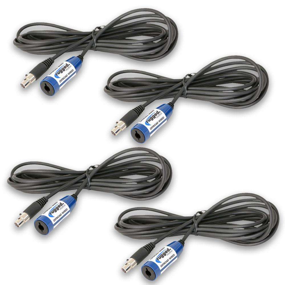 4-Person - 696 Plus Complete Communication System - with Helmet Kits - Rad Parts