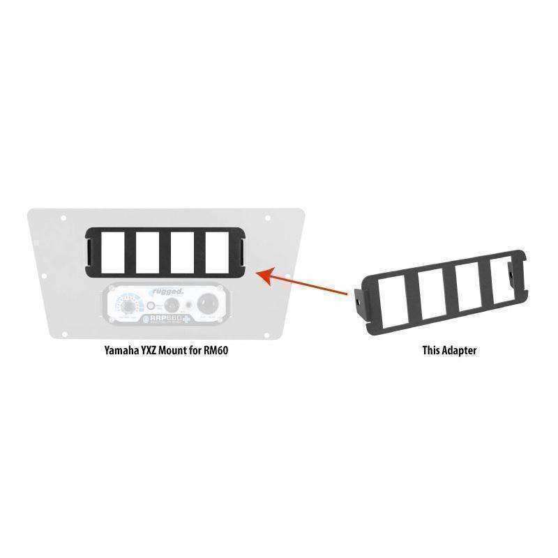 4 Rocker Switch Panel for Radio Delete Mount - Rad Parts